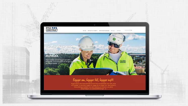 Byggconstruct slide startpage